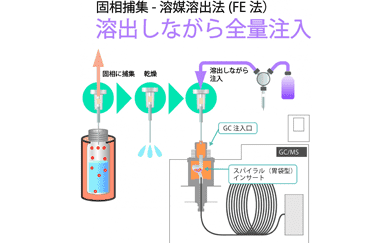 固相捕集-溶媒溶出法