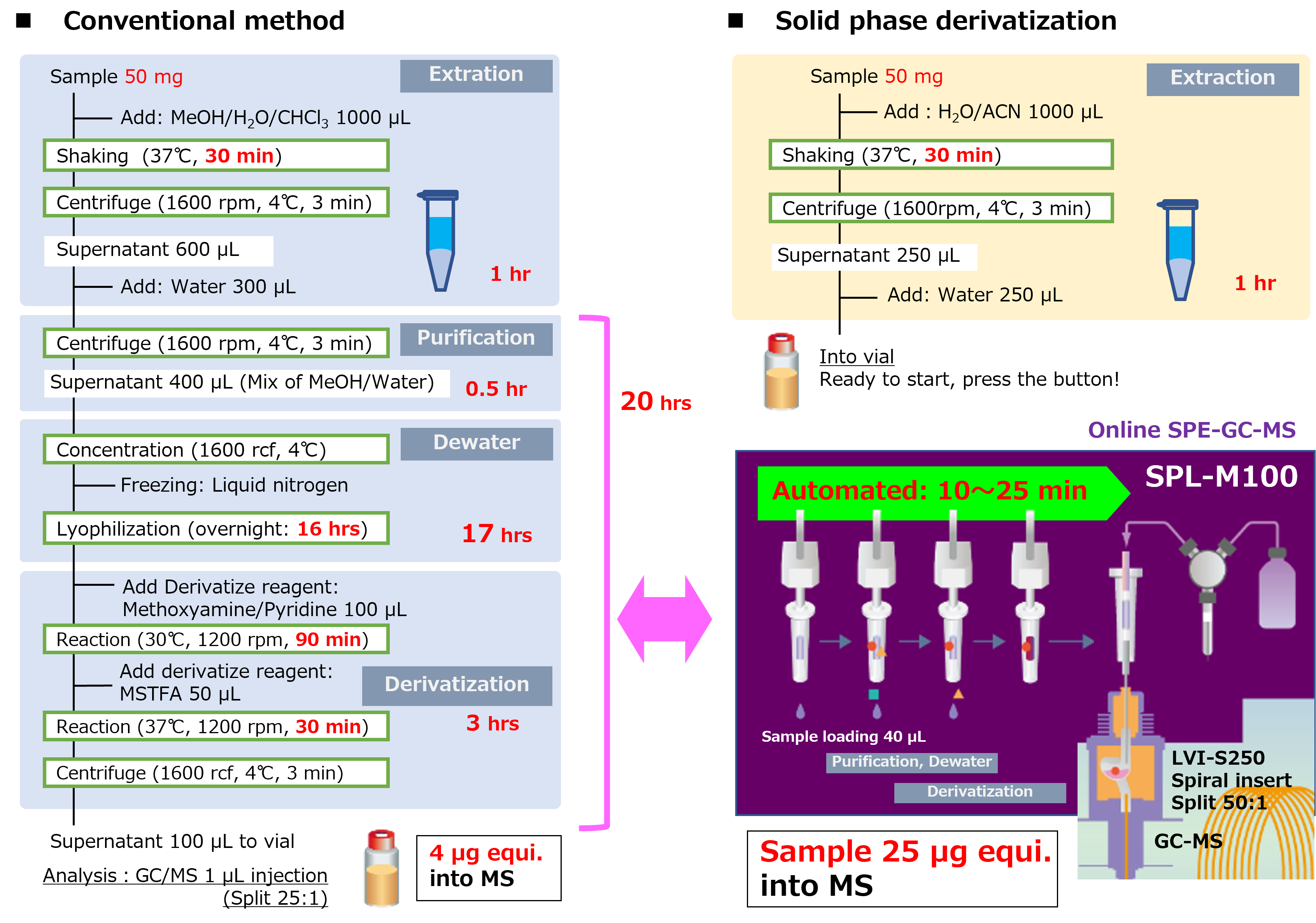 オンラインSPE-GCシステムによる自動分析
